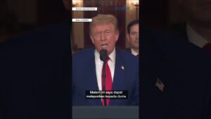 Youtube Thumnail image of : Donald Trump Buka Suara Usai Serang Iran
